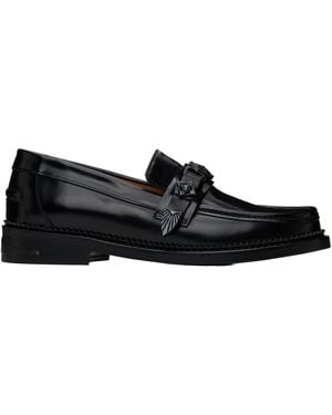 Toga Virilis Round Toe Loafers - Black