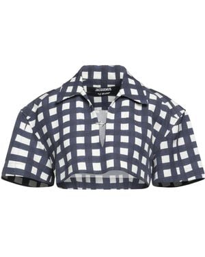 Jacquemus Check Tops - Blue