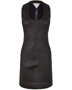 Bottega Veneta Streamlined Mini Dress - Black