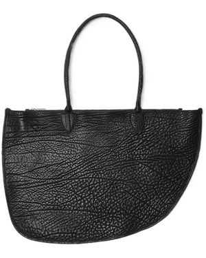 Burberry Shield Double Tote Bag - Black