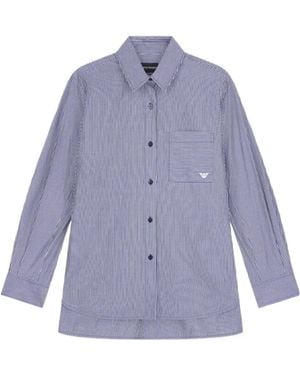 Emporio Armani Striped Shirt - Purple