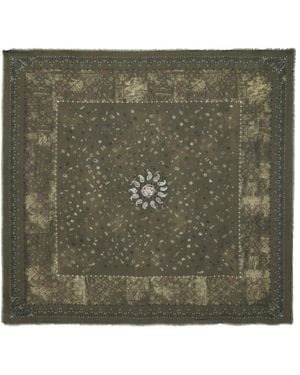 Zadig & Voltaire Kerry Bandana-Print Scarf - Green