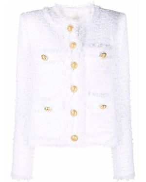 Balmain Tweed Jacket - White