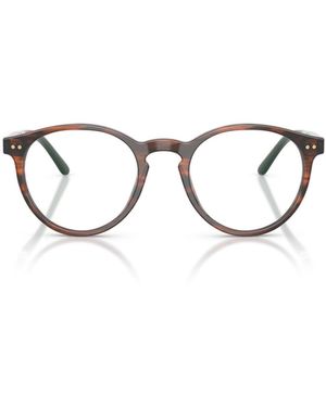 Polo Ralph Lauren Eyewear Round Frame Glasses - White