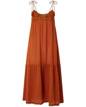 Ulla Johnson Strapless Dress - Brown