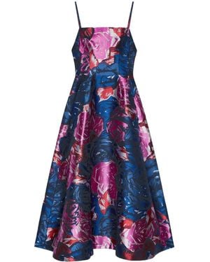 Givenchy Sliced Long Dress - Blue