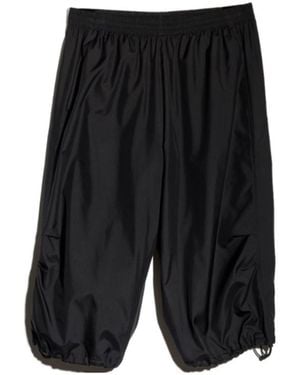 Gucci Technical Silk Poplin Bermuda - Black