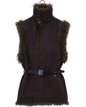 Lemaire Single Breasted Coats - Black