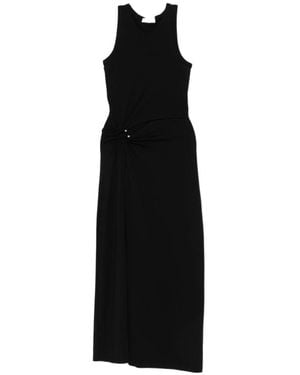 Rabanne Rabanne Cut-Out Sleeveless Maxi Dress - Black