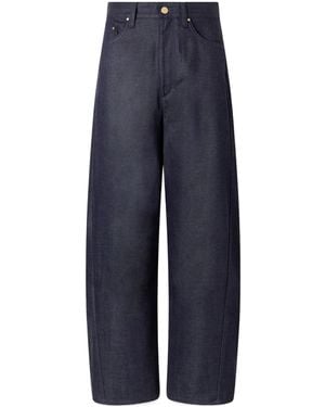 Maria McManus Crescent Wide-Leg Jeans - Blue