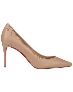 Christian Louboutin Sporty Kate Pointed Toe Court Shoes - White