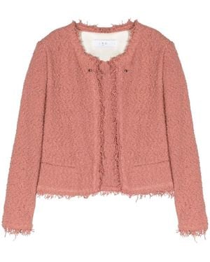 IRO Long-Sleeved Casual Jacket - Pink
