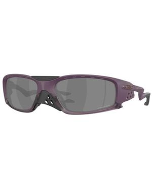 Oakley Geometric-Frame Sunglasses - White