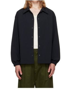 vowels Coach Jacket - Black