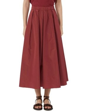 Weekend by Maxmara Wkdformica Skirt Fuchsia - Red