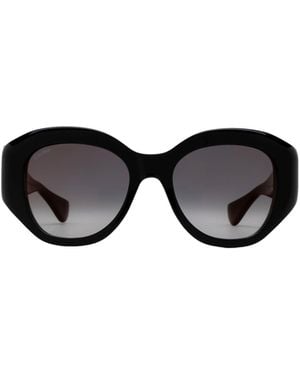 Cartier Panthere Square Frame Sunglasses - Black