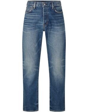 Tom Ford Faded Straight Jeans - Blue