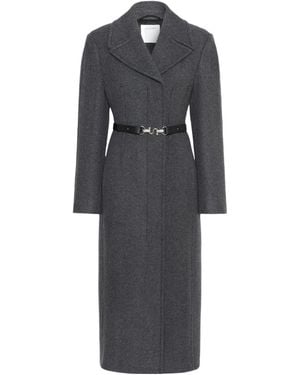 Sportmax Spxgolfo Long Coat - Gray