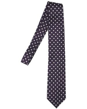 Tom Ford Dot Tie - Blue