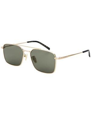 Gucci Rectangle Sunglasses - Metallic
