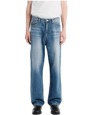 DUNST Straight-Leg Jeans - Blue