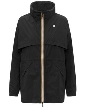 K-Way Flap Pocket Jacket - Black