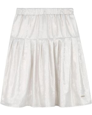 Michael Kors Pleated Skirt - White
