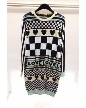 Moschino Long-Sleeved Dress - Black