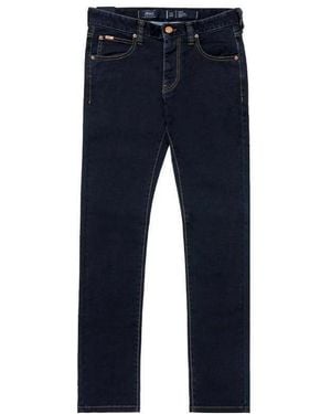 Armani Collezioni Logo Jeans - Blue