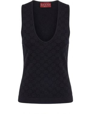 Women's Gucci Sleeveless and tank tops | Lyst