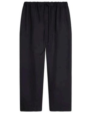 Phoebe Philo Elastic Waist Casual Trousers - Blue