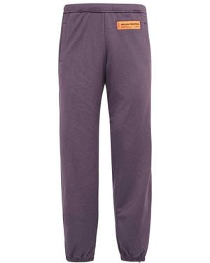 Heron Preston Elastic Waist Sweatpants - Purple
