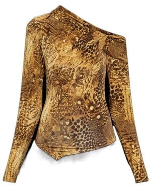 AllSaints Long-Sleeved T-Shirt - Brown