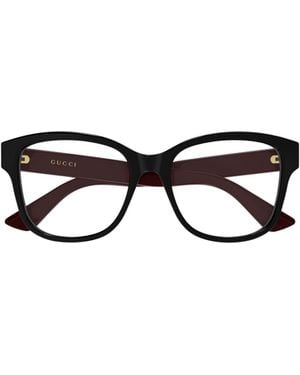 Gucci Eyewear Rectangle Frame Glasses - White