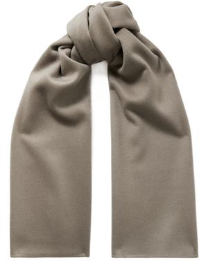 TOVE Suri Wool Blend Felt Scarf - Grey