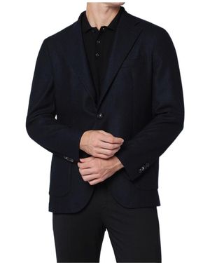 Biagio Santaniello Textured Single-Breasted Jacket - Blue
