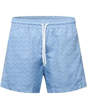 Missoni Lightblue Chevronjacquard Shorts