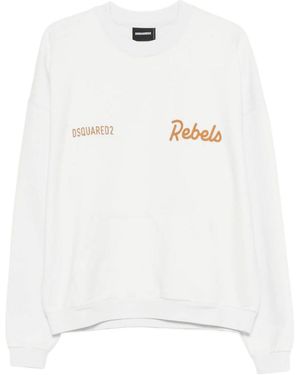 DSquared² Long-Sleeve Sweatshirt - White