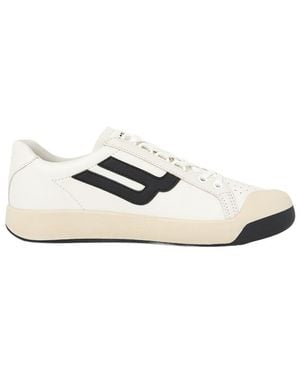 Bally Round-Toe Trainers - White