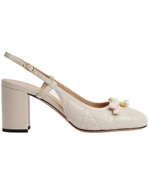 Dior Ballet Slingback Pump - White