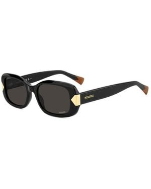 Missoni Rectangular Acetate Sunglasses - Black