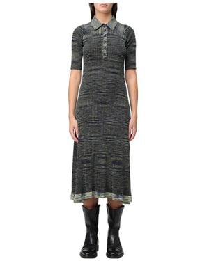 Proenza Schouler Short-Sleeved Dress - Multicolour