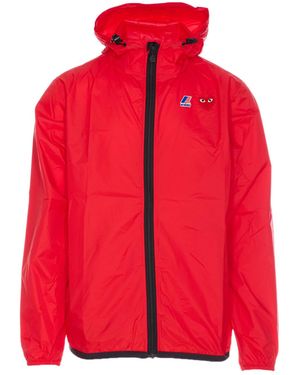 Comme des Garçons Hooded Jacket - Red