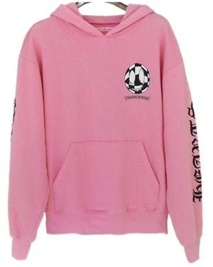 Chrome Hearts Hooded Sweatshirt - Pink