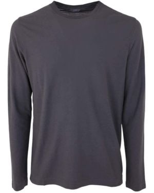 Zanone Long-Sleeved Cotton Sweatshirt - Blue