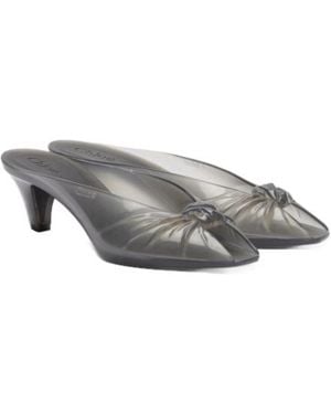 Chloé Versatile Jelly High Heel Sandals - Gray