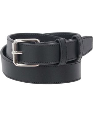 Comme des Garçons Square Buckle Belt - Black