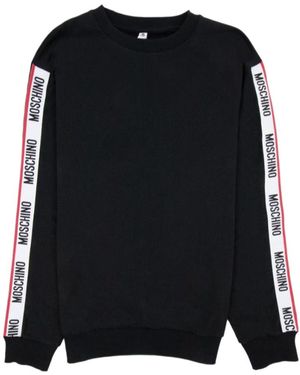 Moschino Printed Logo Jumper - Black