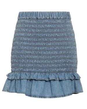 Isabel Marant Denim Mini Skirt - Blue