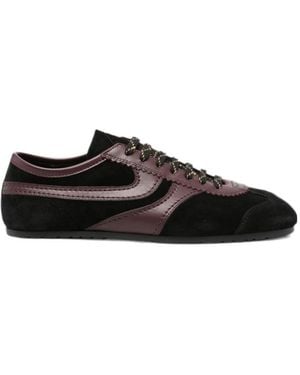 Dries Van Noten Lace-Up Trainers - Black